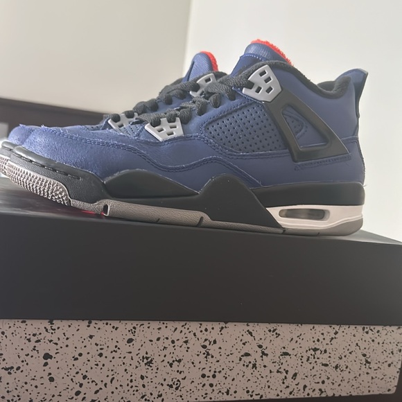 Jordan 4 retro Winterized Loyal Blue Size 6.5 - Picture 3 of 7